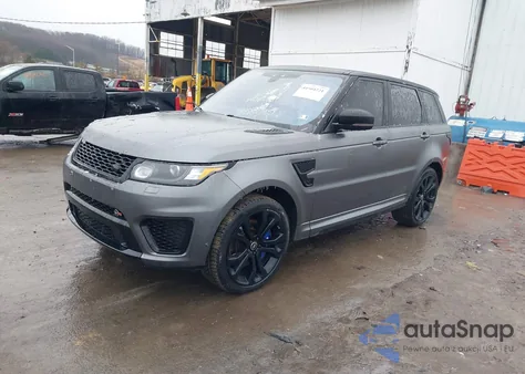 2017 Land Rover Range Rover Sport 5.0L V8 Supercharged Svr из США, поврежденный, VIN SALWZ2FE8HA124725